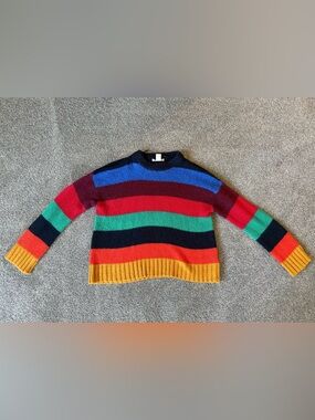 Urban Outfitters Women’s Striped Multicolored Sweater Extra Small